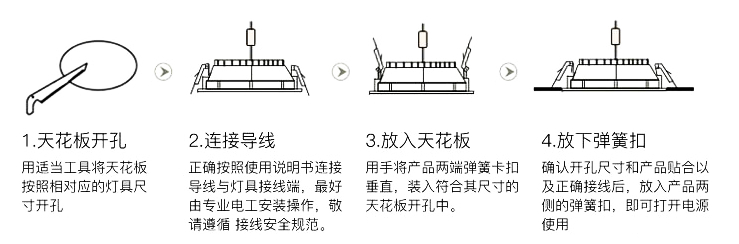 来得益筒灯