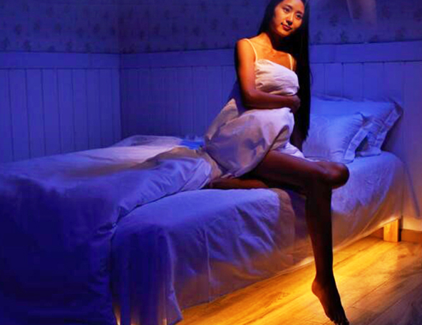 卧室用LED智能人体感应调光灯带