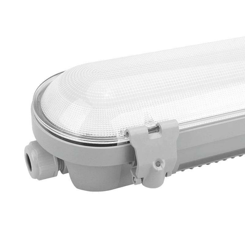 灯罩一体化LED三防灯 IP65防水 飞利浦驱动 三色温可选